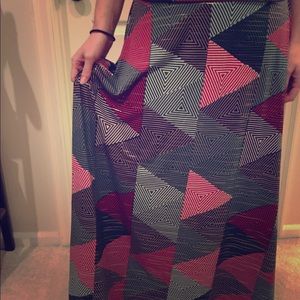 Maxi Lularoe long skirt elegant collection